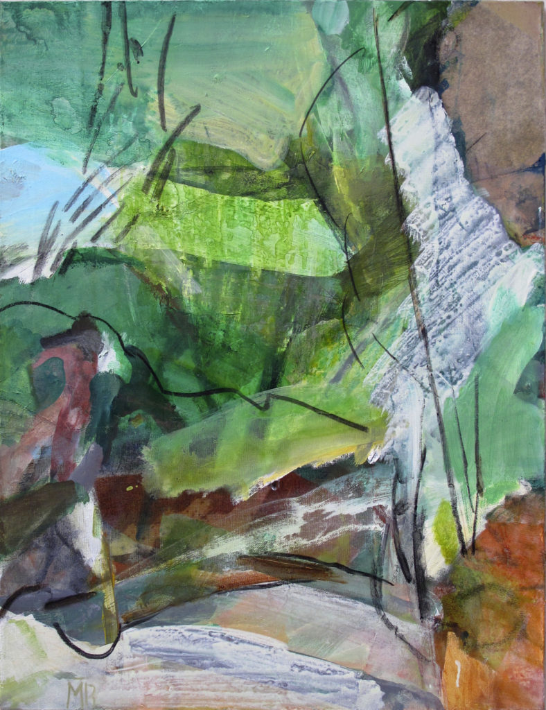 in the woods 120x100cm