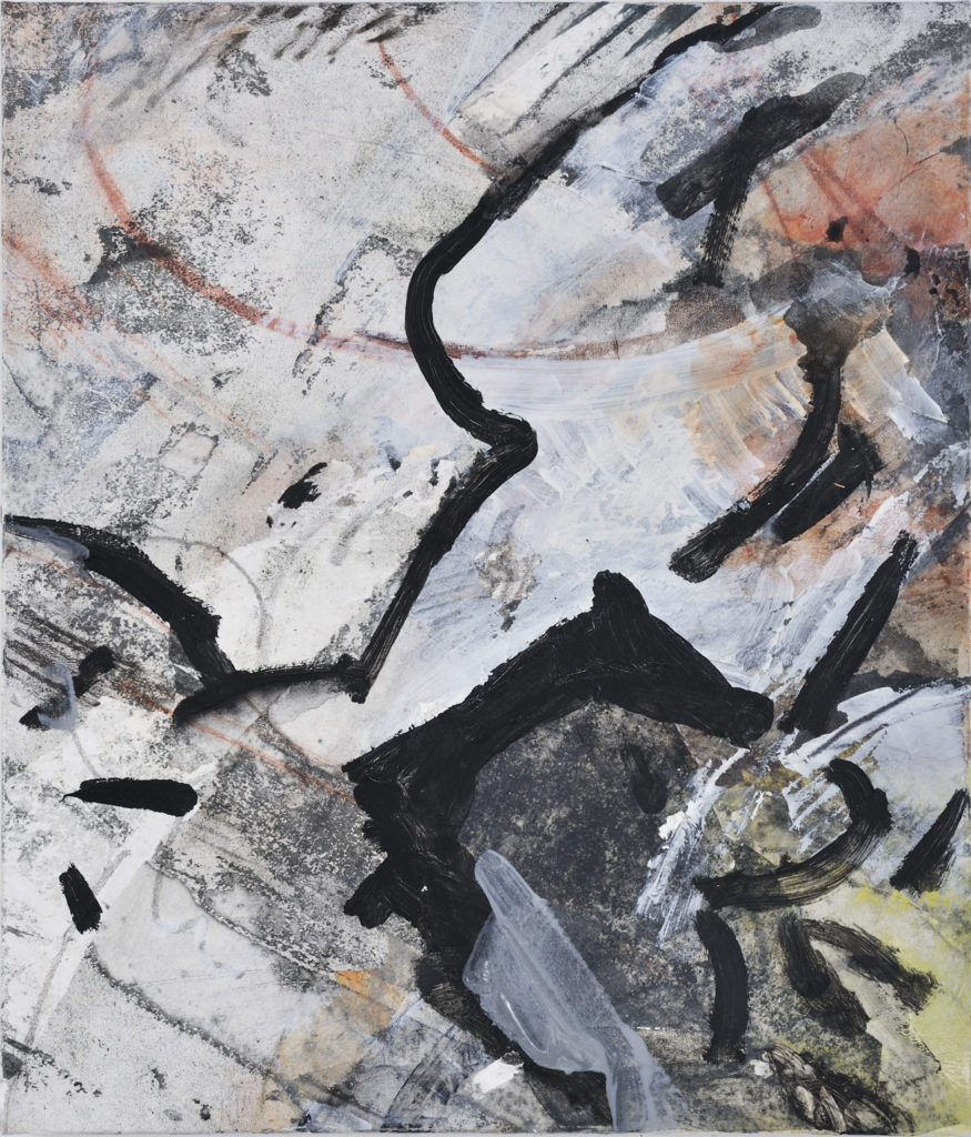 journey 3 - mixed medium on canvas 70x60cm