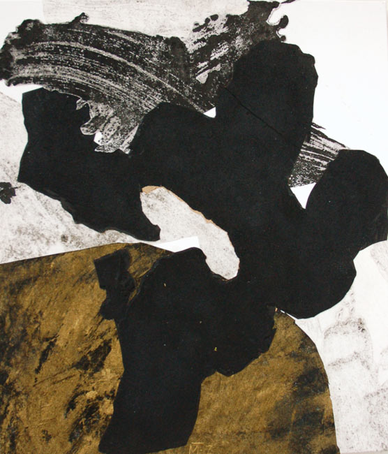 Gold and Black 3, 70x60cm, 2007