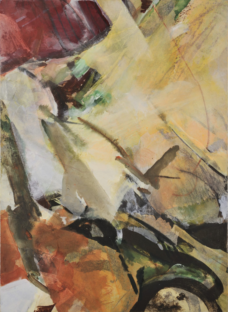 passage mixed medium on canvas 200x145cm