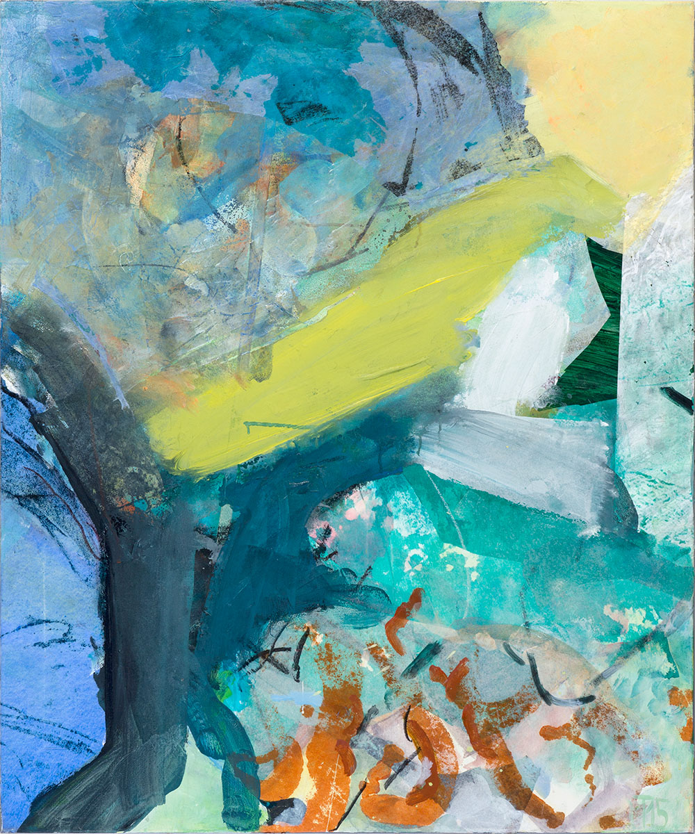 Wind, 120x100,mixed medium on canvas, 2015